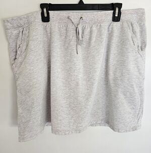 Light Gray Casual Skorts